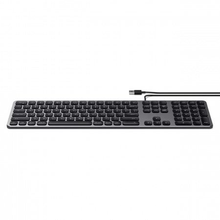 Satechi Aluminum Wired Keyboard for Mac - US - Space Grey