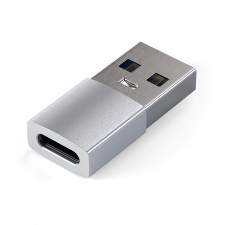 Satechi Aluminum Type-A to Type-C Adapter - Silver