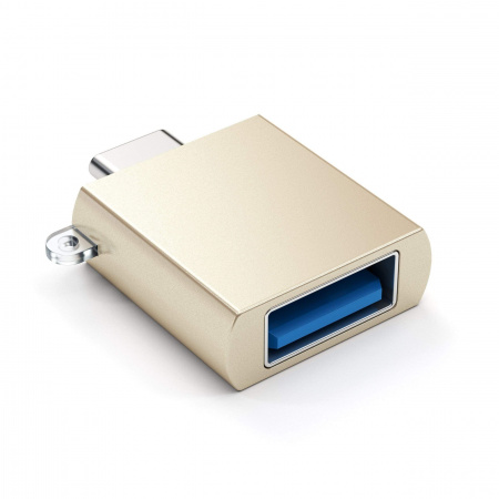 Satechi Type-C to USB-A 3.0 Adapter - Gold