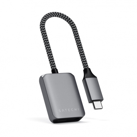 Satechi USB-C to 3.5mm Audio & PD Adapter - Space Grey
