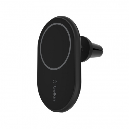 Belkin BOOST CHARGE Magnetic Wireless Car Vent Mount + Car Charger - No CLA