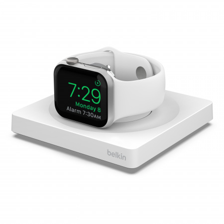 Belkin BOOST CHARGE PRO Portable Fast Charger for Apple Watch - White